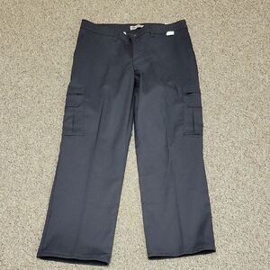 Dickie's Charcoal Cargo Pants, Women's Sz 10. New Utility Grunge Work Uniform